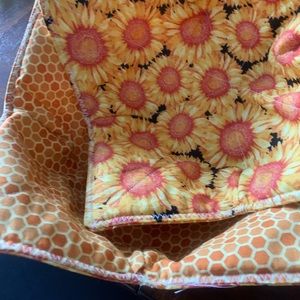 Handmade microwaveable bowl covers